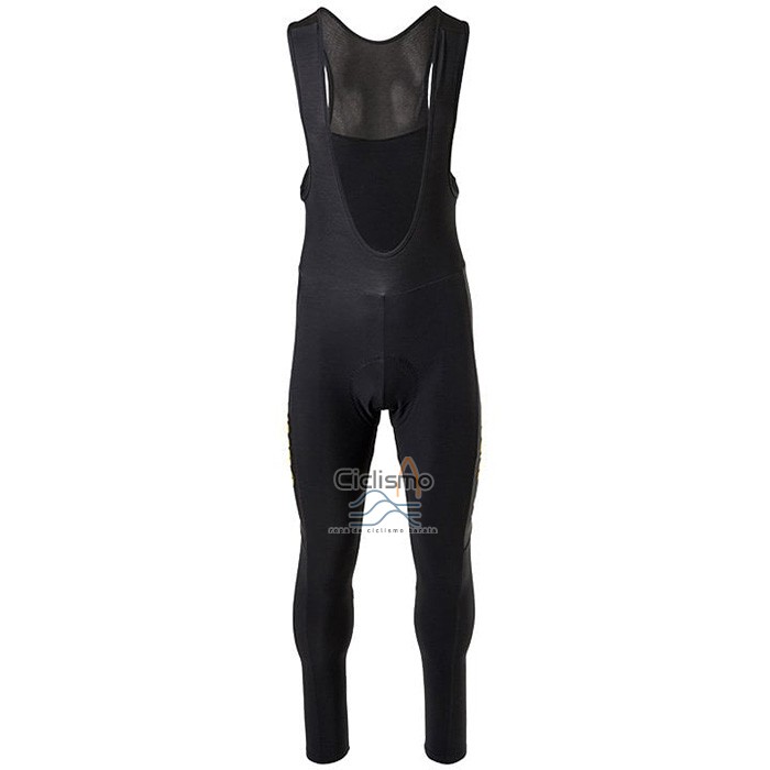 Jumbo Visma Ropa Ciclismo Culotte Largo 2021 Mangas Largas Negro AMarillo